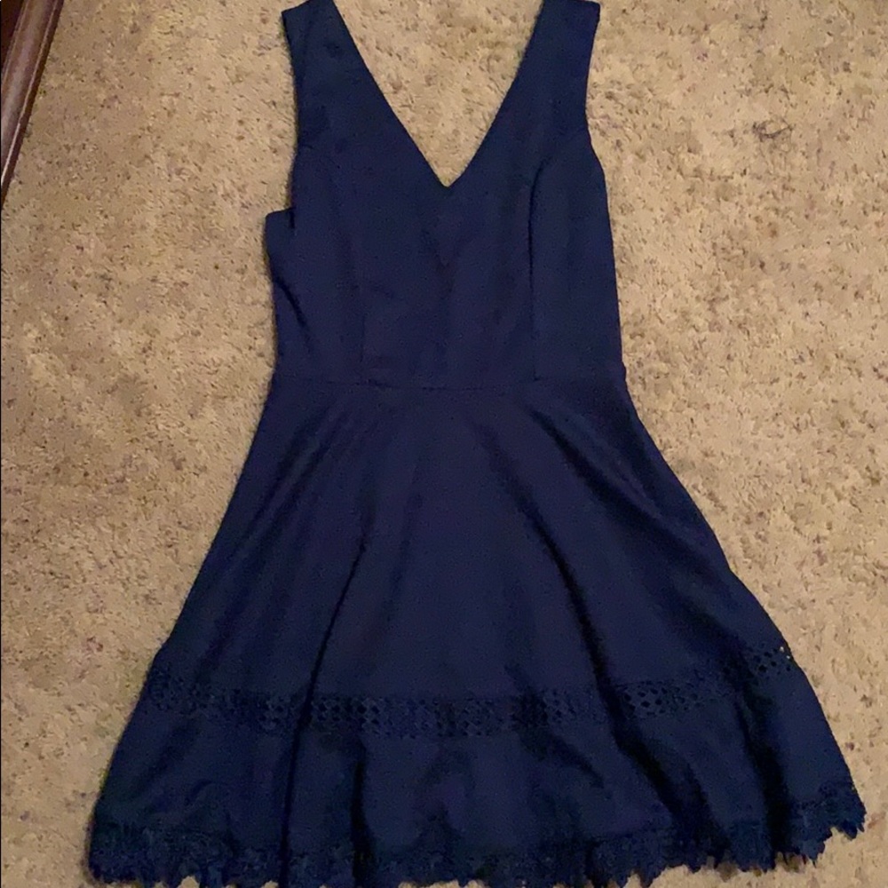 Navy blue dress